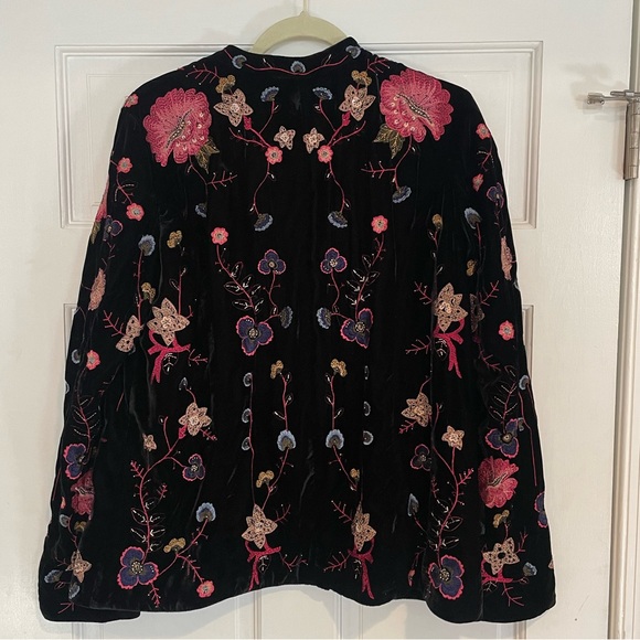 Brand New Anthropologie Embellished Velvet Jacket - Picture 7 of 10